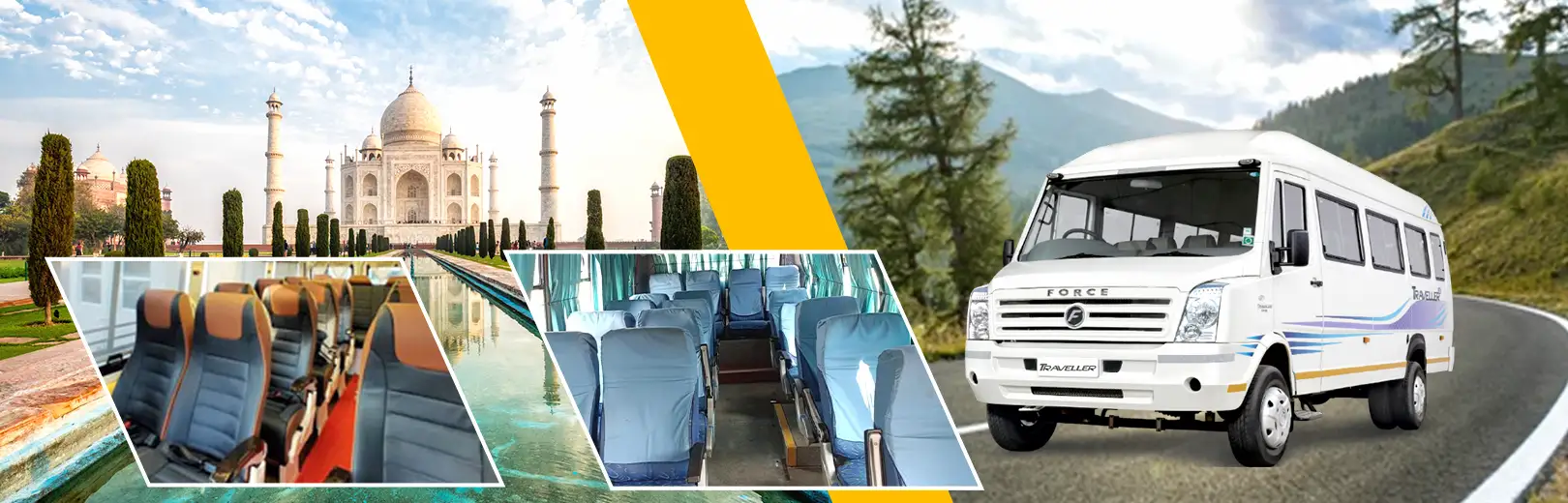 16 Seater Tempo Traveller Hire in Delhi
