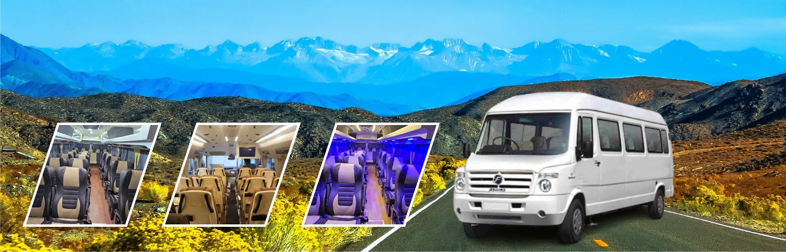 22 Seater Tempo Traveller on Rent