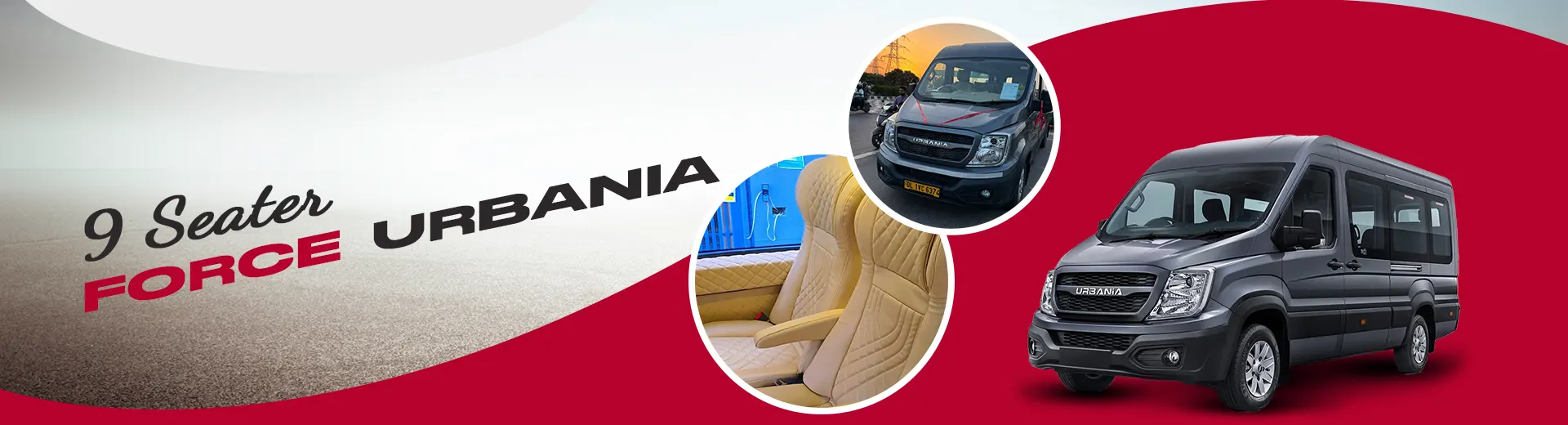 Urbania 9 Seater Hire in Delhi