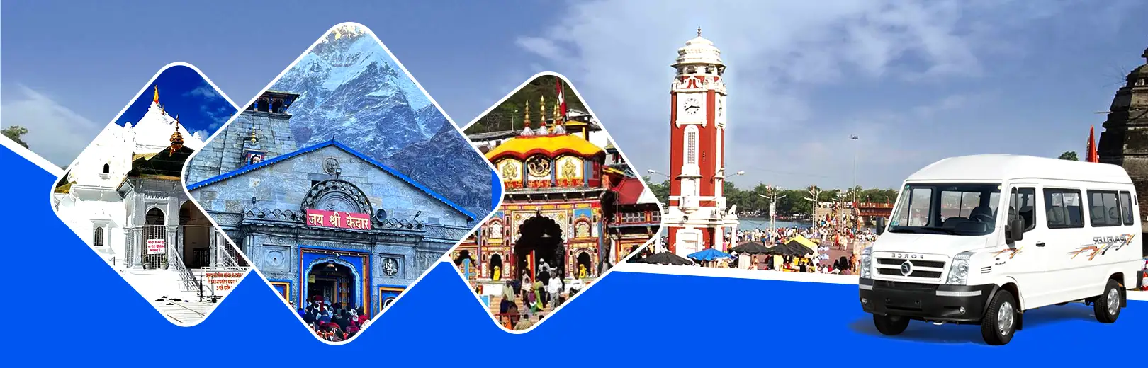 Tempo Traveller package for Char Dham yatra