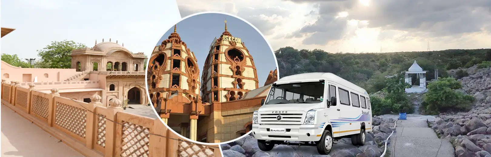Tempo Traveller for rent in Faridabad