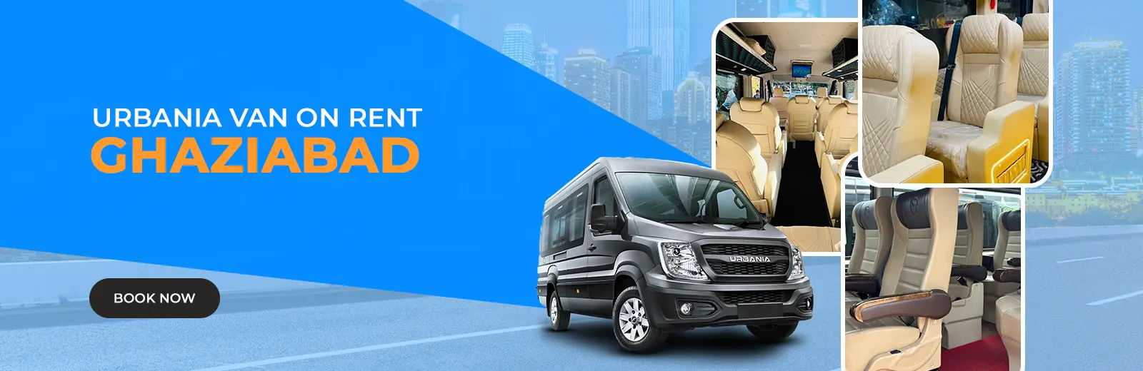 Force Urbania Van on Rent in Ghaziabad
