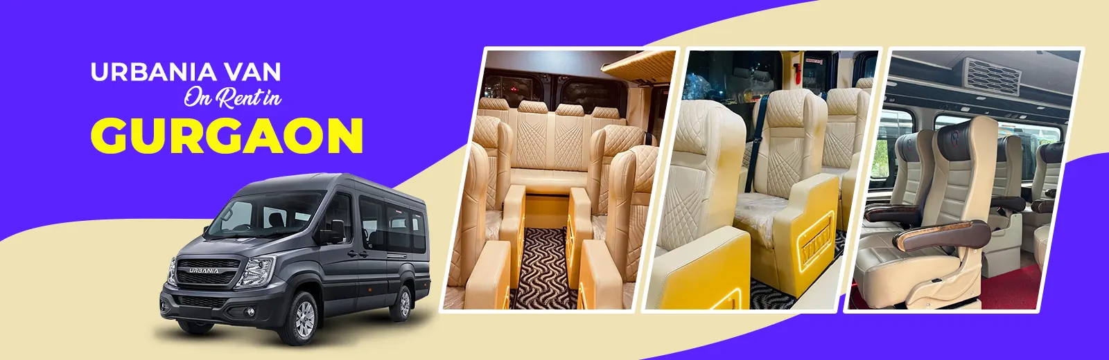 Force Urbania Van on Rent in Gurgaon