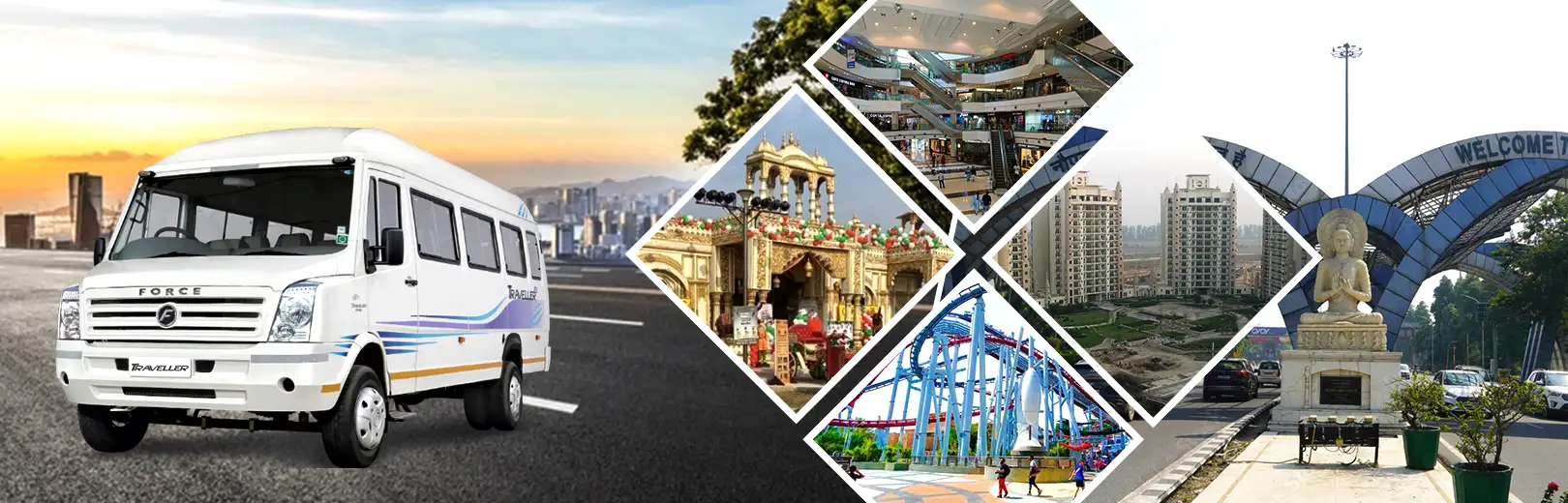 Tempo Traveller on Rent in Noida