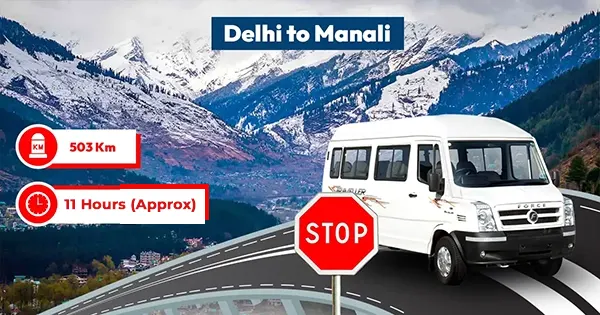 Delhi to Manali Road Trip