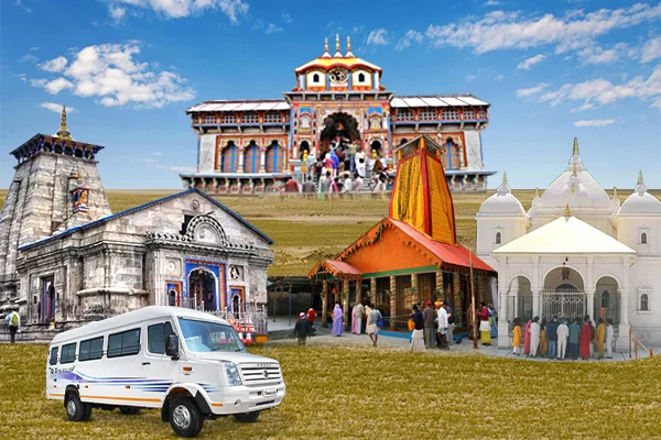 Dehradun to Chardham Tempo Traveller
