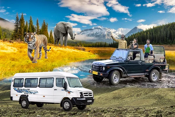 Dehradun to Jim Corbett Tempo Traveller