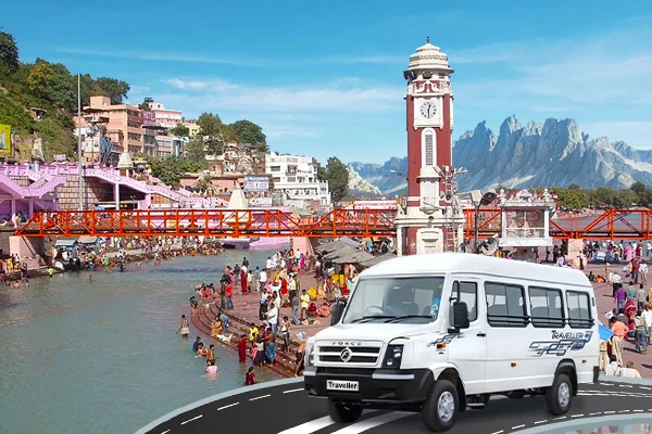 Faridabad to Haridwar Tempo Traveller