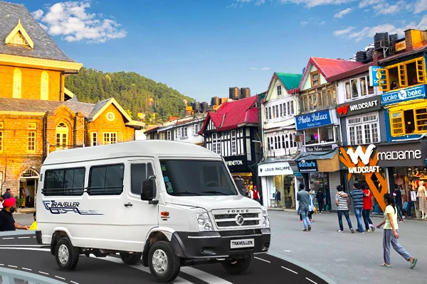 Faridabad to Shimla Tempo Traveller