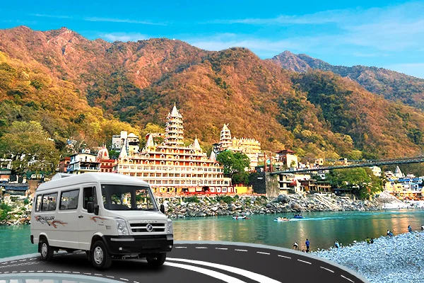 Noida to Rishikesh Tempo Traveller