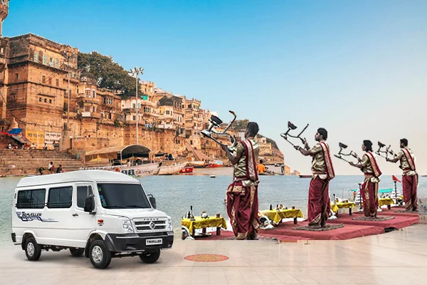 Noida to Varanasi Tempo Traveller