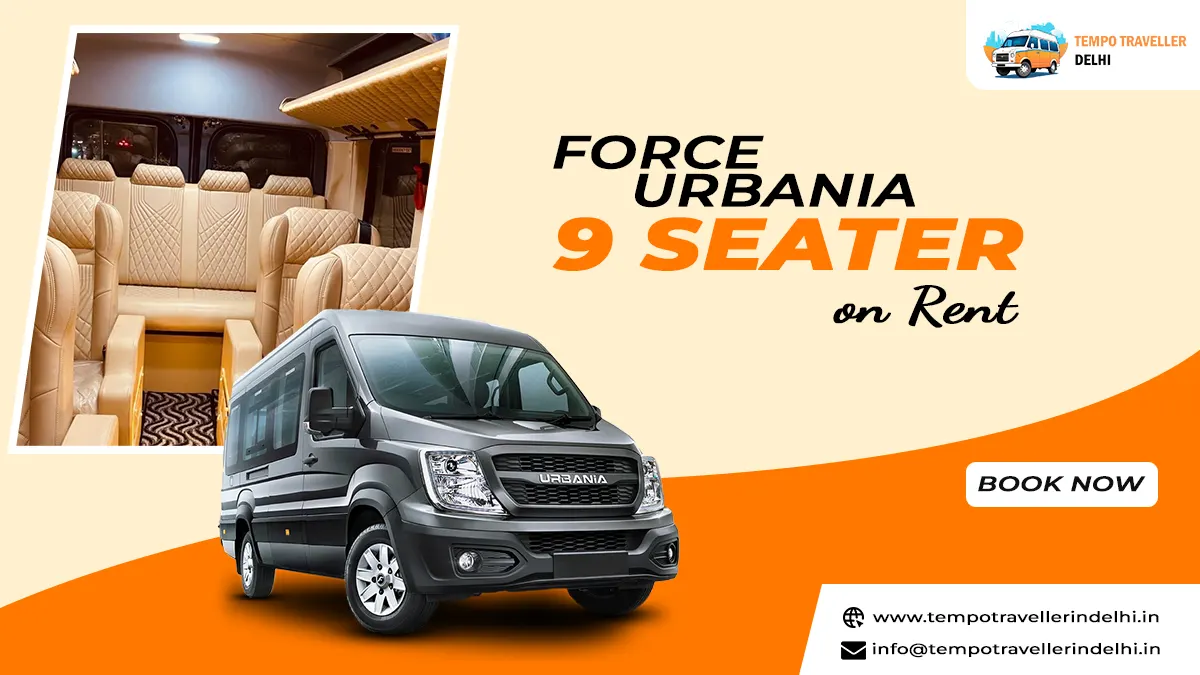 Force Urbania 9 Seater on Rent