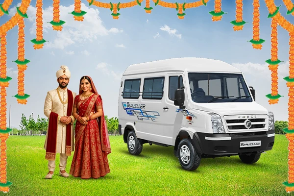 Tempo Traveller for Wedding