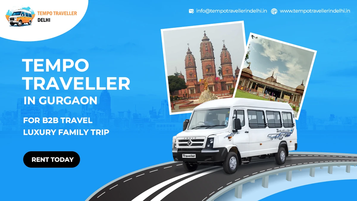 Tempo Traveller on Rent in Gurgaon