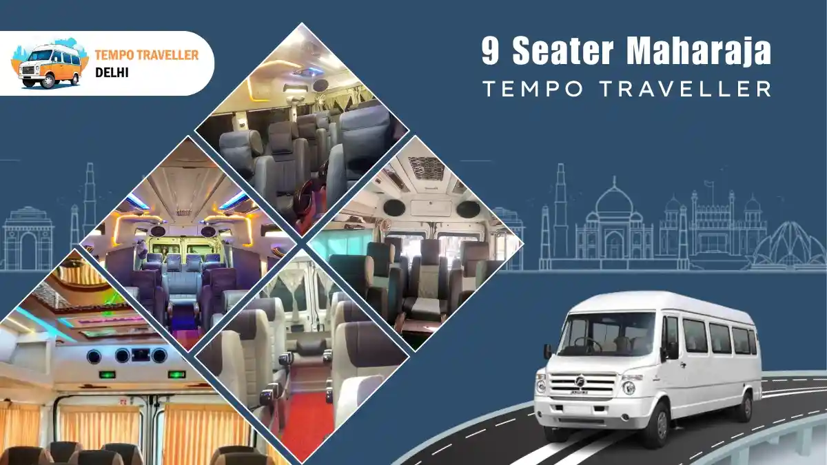 Tempo Traveller 9 Seater Price